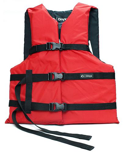 CHALECO SALVAVIDAS ONYX UNIVERSAL 103000-100-004-1/103000-500-004-12
