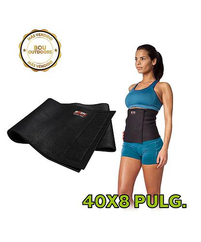 FAJA REDUCTORA 40 PULG X 8 PULG NEGRA SOL-BB876-B